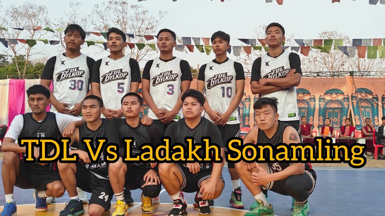 Chikdril Boys Basketball Tournament TDL Vs Ladakh Sonamling #23 February 2026 Mundgod ✌️🎉🏀🏀