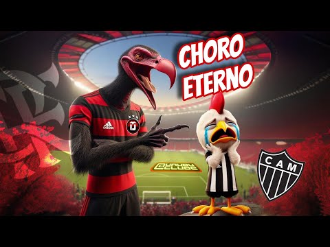 O MAIOR Choro do FUTEBOL! A desculpa pra INCOMPETÊNCIA do Atlético contra FLAMENGO!