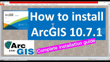 How to install ArcGIS 10.7.1/Installation guide