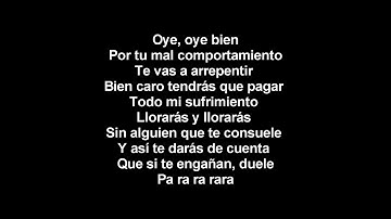 Thumbnail of Oscar D'León - Llorarás (Letra)