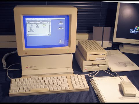 The Apple IIGS (as seen in Terry Stewart's computer
