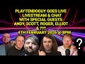 Playtendoguy Goes Live With Andy, Scott,Roger &amp; Elliot Livestream &amp; Chat 04/02/2026 @ 8PM