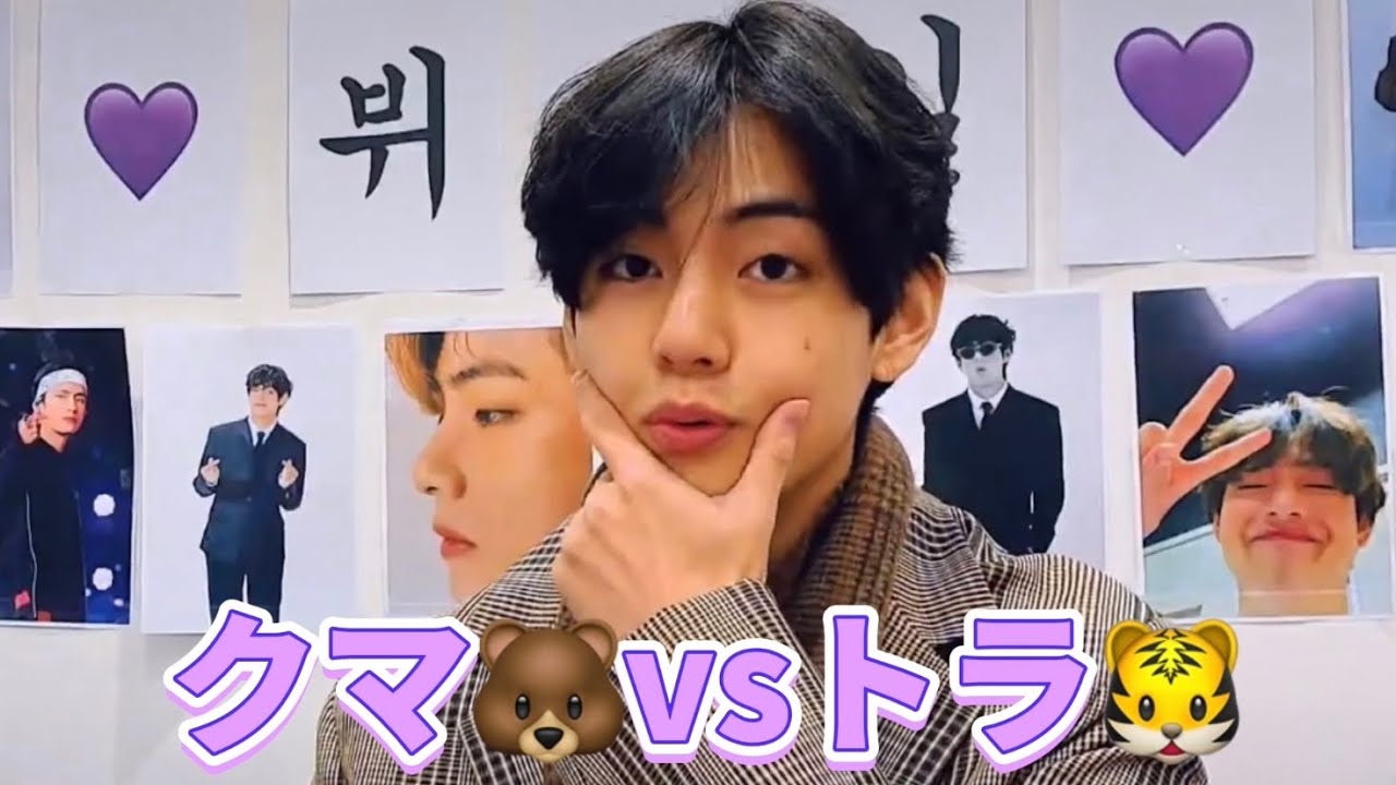 BTS日本語字幕】テテはクマ？それともトラ？ - YouTube