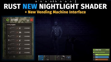 New Rust Nightlight Shader (Staging Branch)