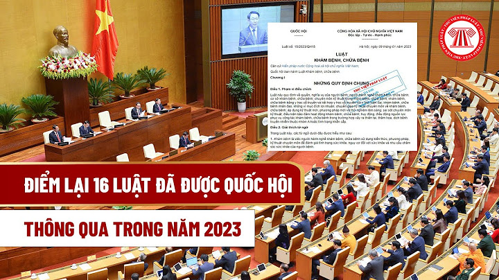 Hiến pháp 2023 được thông qua ngày tháng năm nào năm 2024