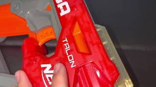 Nerf MEGA Talon FIRING DEMO