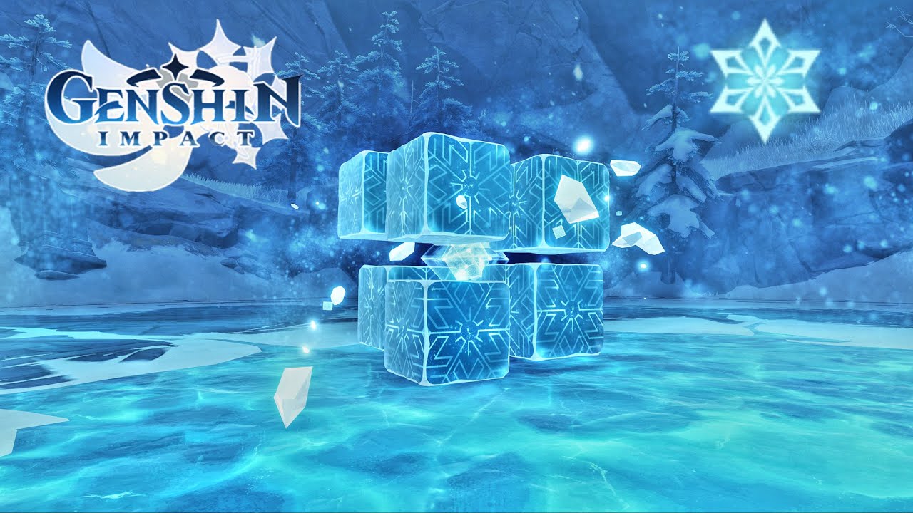 Je combat la nouvelle Hypostase Cryo/Genshin Impact - YouTube