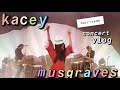 barricade at kacey musgraves concert // day vlog