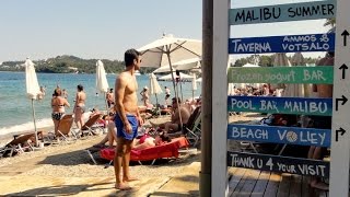 Malibu beach bar, Dassia - Corfu, Kerkira, Greece