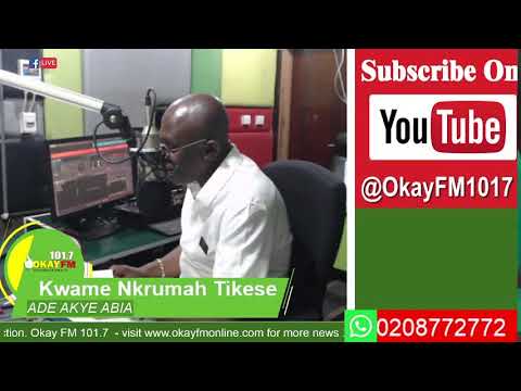 Ade Akye Abia With Kwame Nkrumah Tikese On Okay 101 7 Fm 27 05 2025