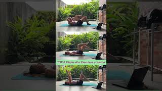 Top 6 Pilates Abs Exercises at Home (Beginner Friendly) #athomeworkout #pilates #workout
