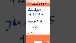 Matematika tematik perbandingan senilai - mudah