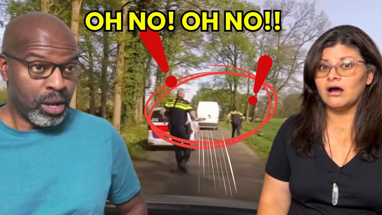 Americans React to an Edge-of-Your-Seat Police Chase!