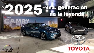 Toyota Camry 2025, la 9na. generación de una verdadera leyenda