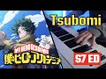 My hero academia s7 ed omoinotake  tsubomi   full  piano cover