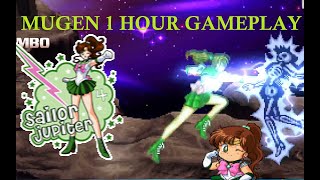 Sailor Jupiter V10 Mugen Gameplay 1 Hour Beta Test Playthrough