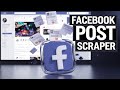 Auto Scan Post Facebook By Keyword | Automatic Posting Tools