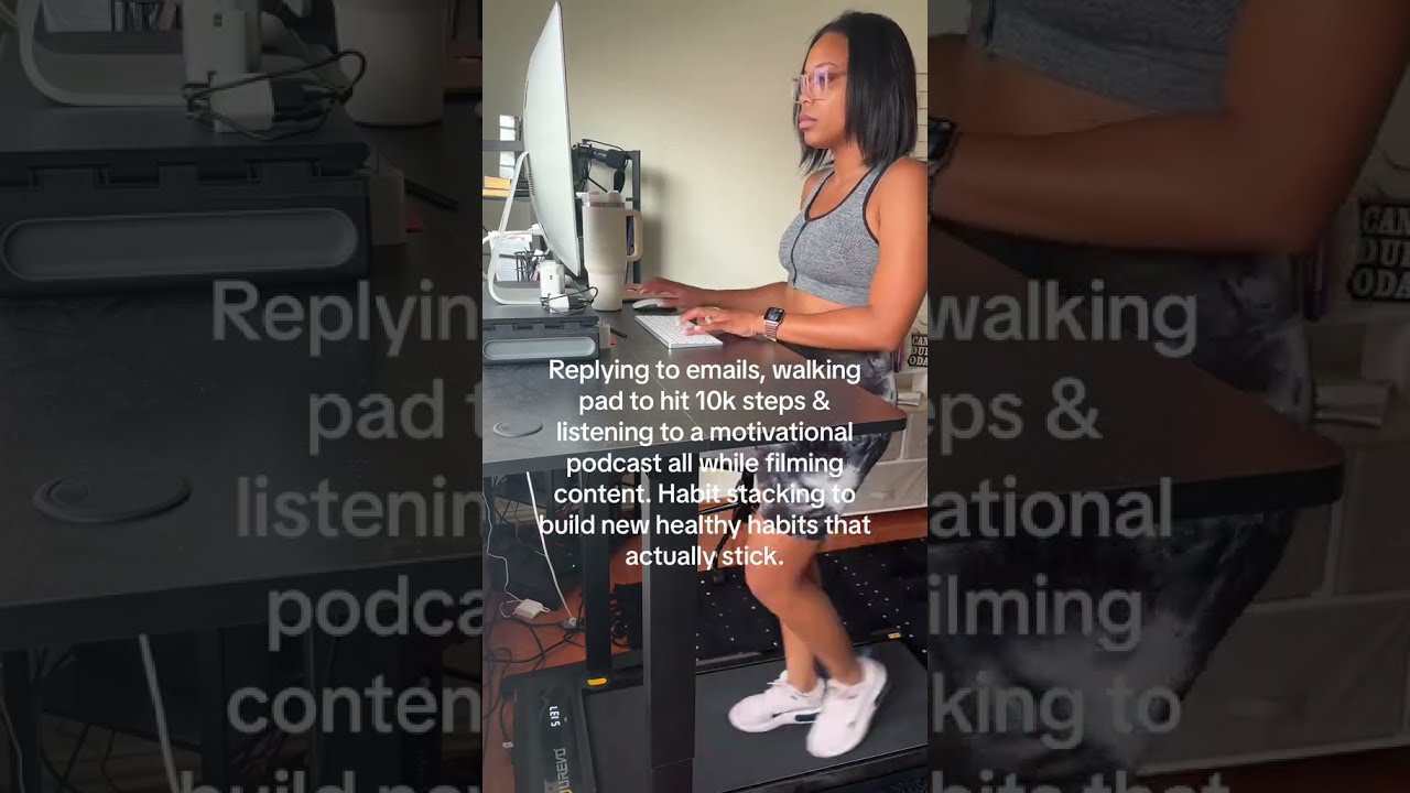 Walking Pad Is The Best Productivity Hack Wfh Fitness Wfhdesk Officeequipment Standingdesk