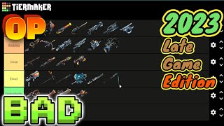 KUVA/TENET Weapon Tier List For Late Game | Warframe 2023