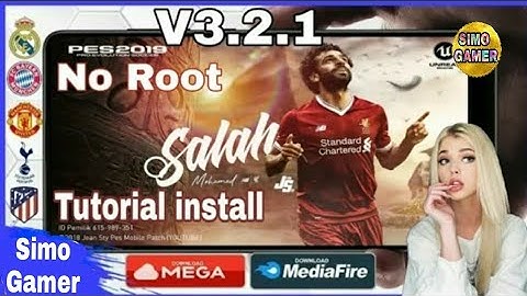 PES 2019 Mobile Patch V3.2.1 Patch Mo.Salah Kits 19-20 Update Android Best Graphics