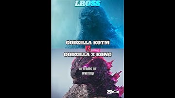 KOTM VS GXK | In Terms Of Writing #monsterverse #edit #fyp #writing