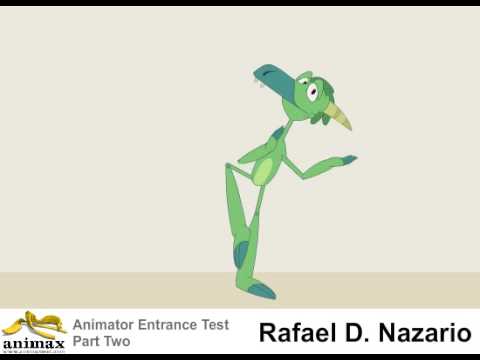 Animax Flash Character Animation Test