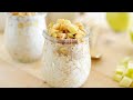 Cinnamon Apple Overnight Oats | Apple Pie in a Jar!