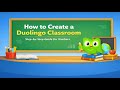 How to create a Duolingo classroom