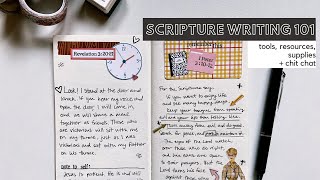 Scripture Writing 101 | How to Begin a Scripture Writing Journal