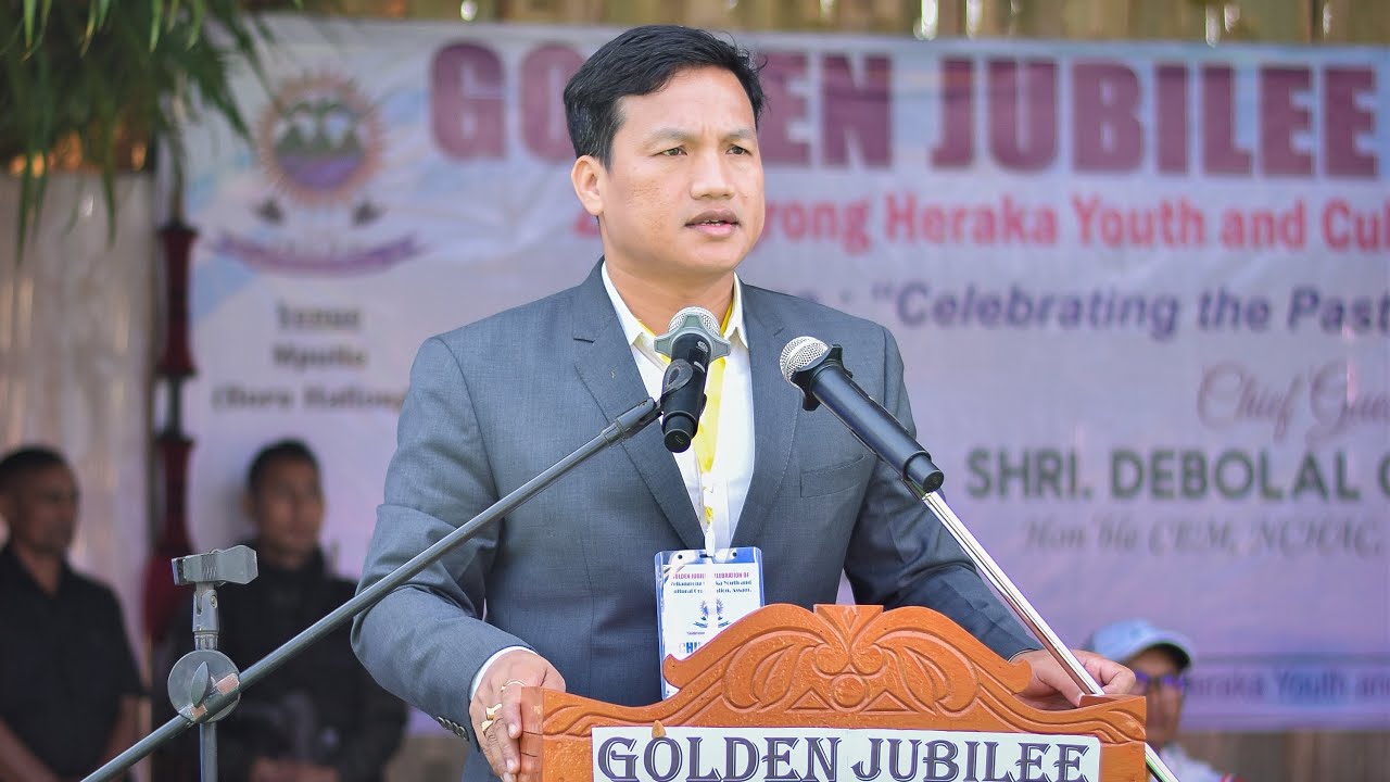 Speech by CEM of DIMA HASAO, Shri. Debolal Gorlosa | GOLDEN JUBILEE CELEBRATION Of ZHYCO| 11/01/2026