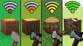 panda with different Wi-Fi in Minecraft