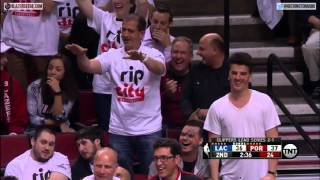DeAndre Jordan airballs back to back free throws