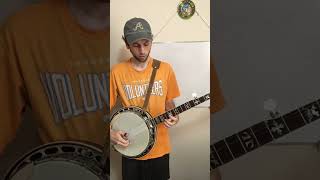 Learn This Banjo Boogie Woogie in Just 1 Minute - Key of G - Beginner Banjo #short #shorts