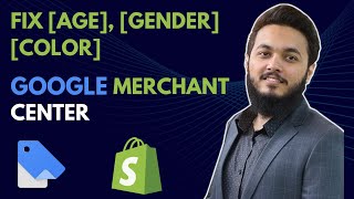Solve Google Shopping Feed Errors | Missing Value Size Color Gender Age Group