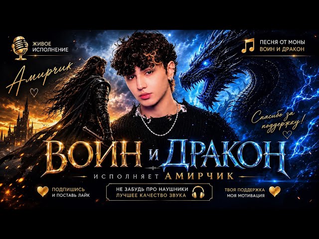 Амирчик - Воин и Дракон🐉