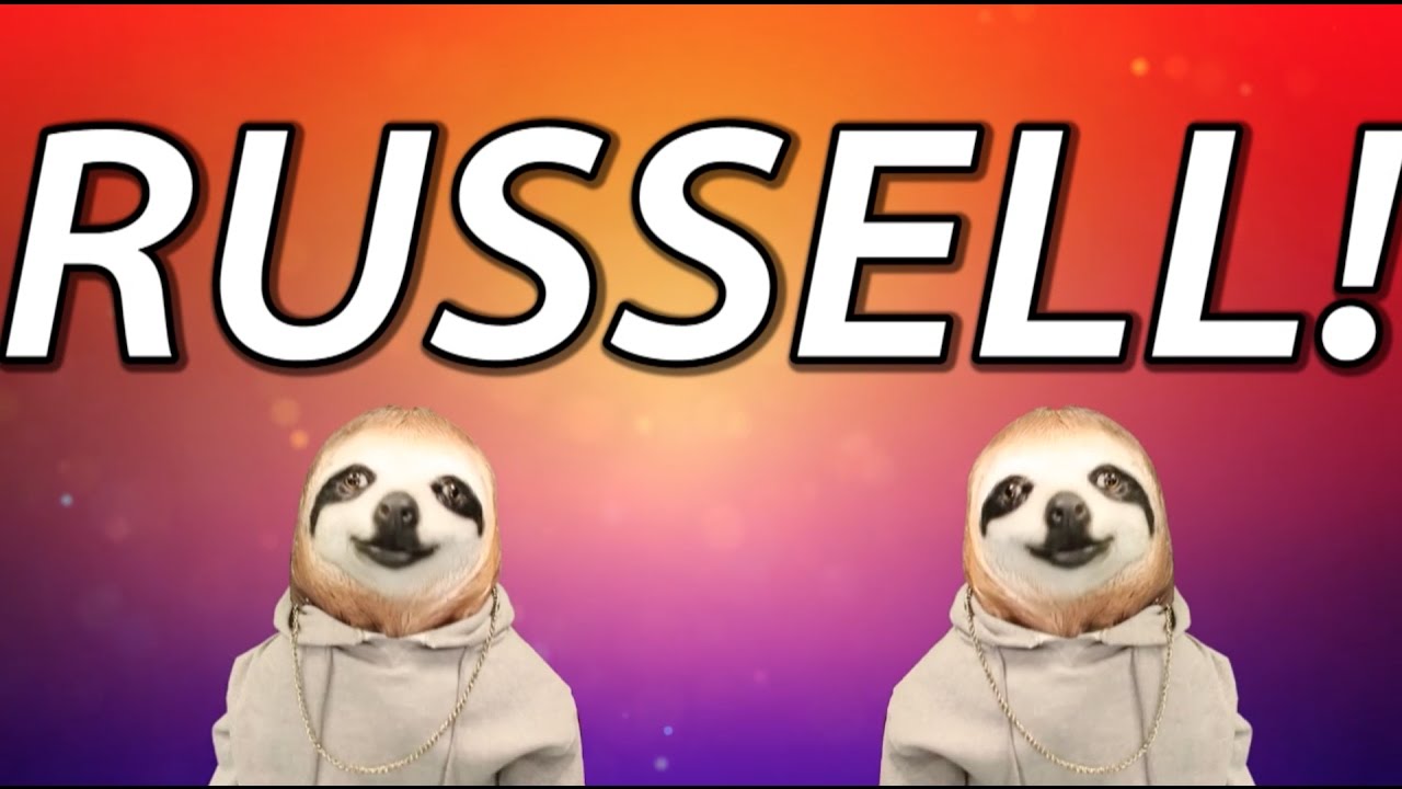 HAPPY BIRTHDAY RUSSELL! - SLOTH HAPPY BIRTHDAY RAP