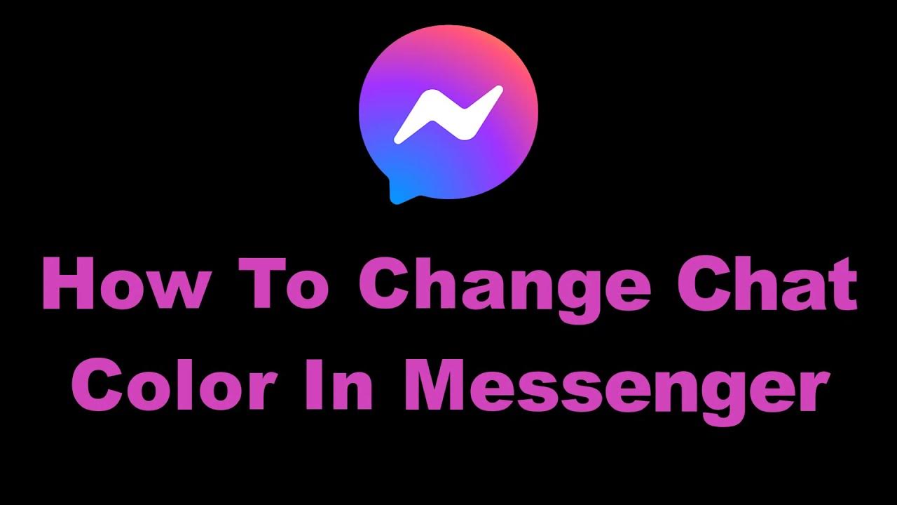 How To Change Chat Color On Messenger l Change Chat Theme In Messenger