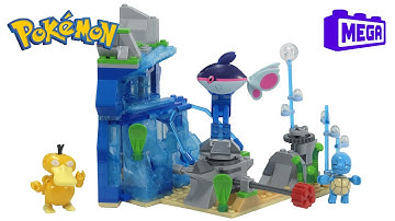 Building MEGA Pokemon - Aquatic Adventure Set - LEGO Pokemon Speed Build