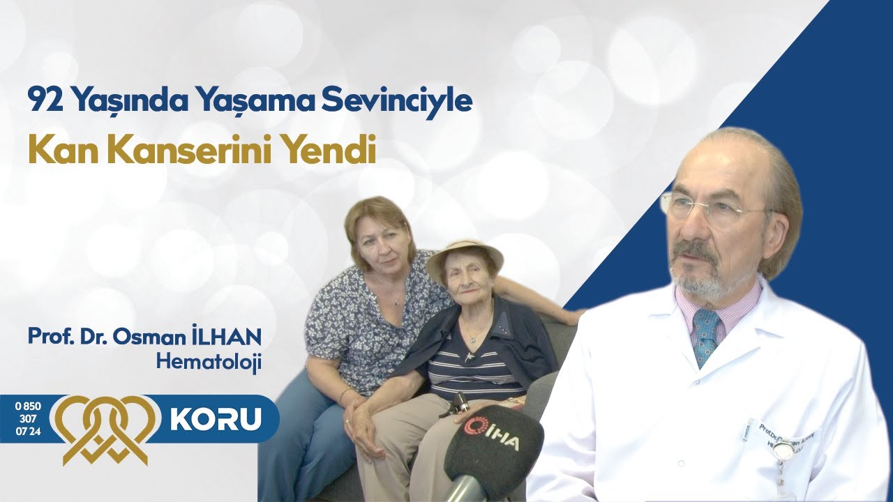 92 Yaşında Yaşama Sevinciyle Kan Kanserini Yendi