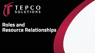 Roles and Resource Relationships