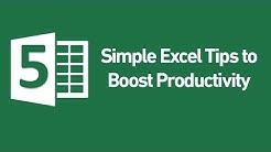 5 Excel tips and tricks you must know - Durasi: 5.35. 