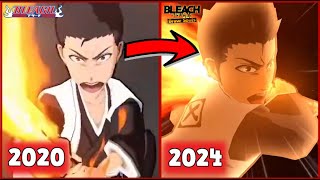 ISSHIN TYBW COMPARISON (2024 Vs 2020) Bleach Brave Souls Kurosaki Special Move Diferences ブレソル