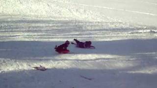 sledding