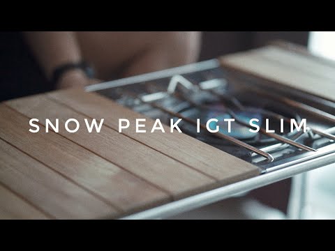Snow Peak IGT Slim Unboxing | แกะกล่อง IGT Slim - YouTube