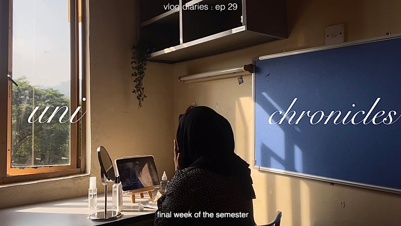 final week of the semester at iium