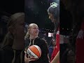 Mystics fans meet Lauren Betts ❤️ 🤝 #mystics #wnba #shorts