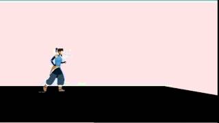 Korra Stone Kick Animation w/ process