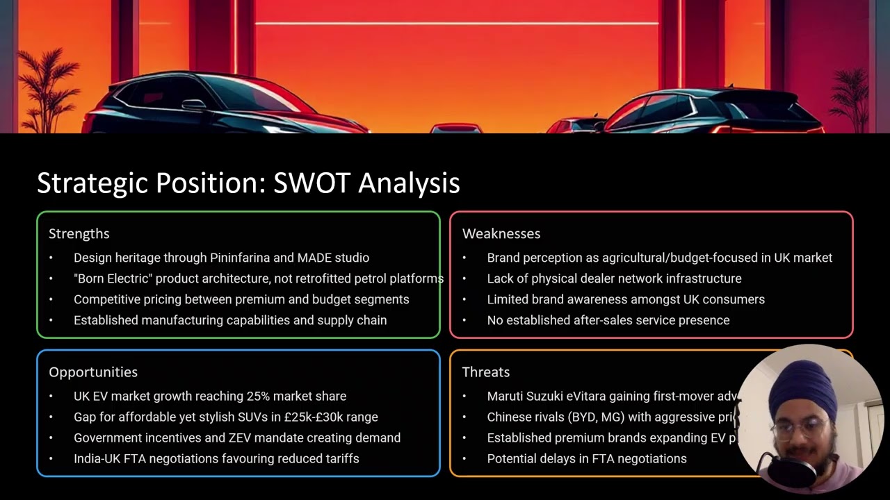 "How We Solved Mahindra and Mahindra UK Deversification problem || Full Consultancy Pitch"