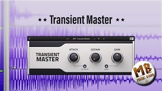 How to control your drum mix with the Transient Master from Native Instruments