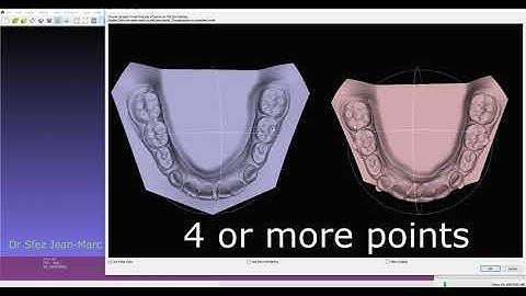 Meshlab ,superimposing STL files